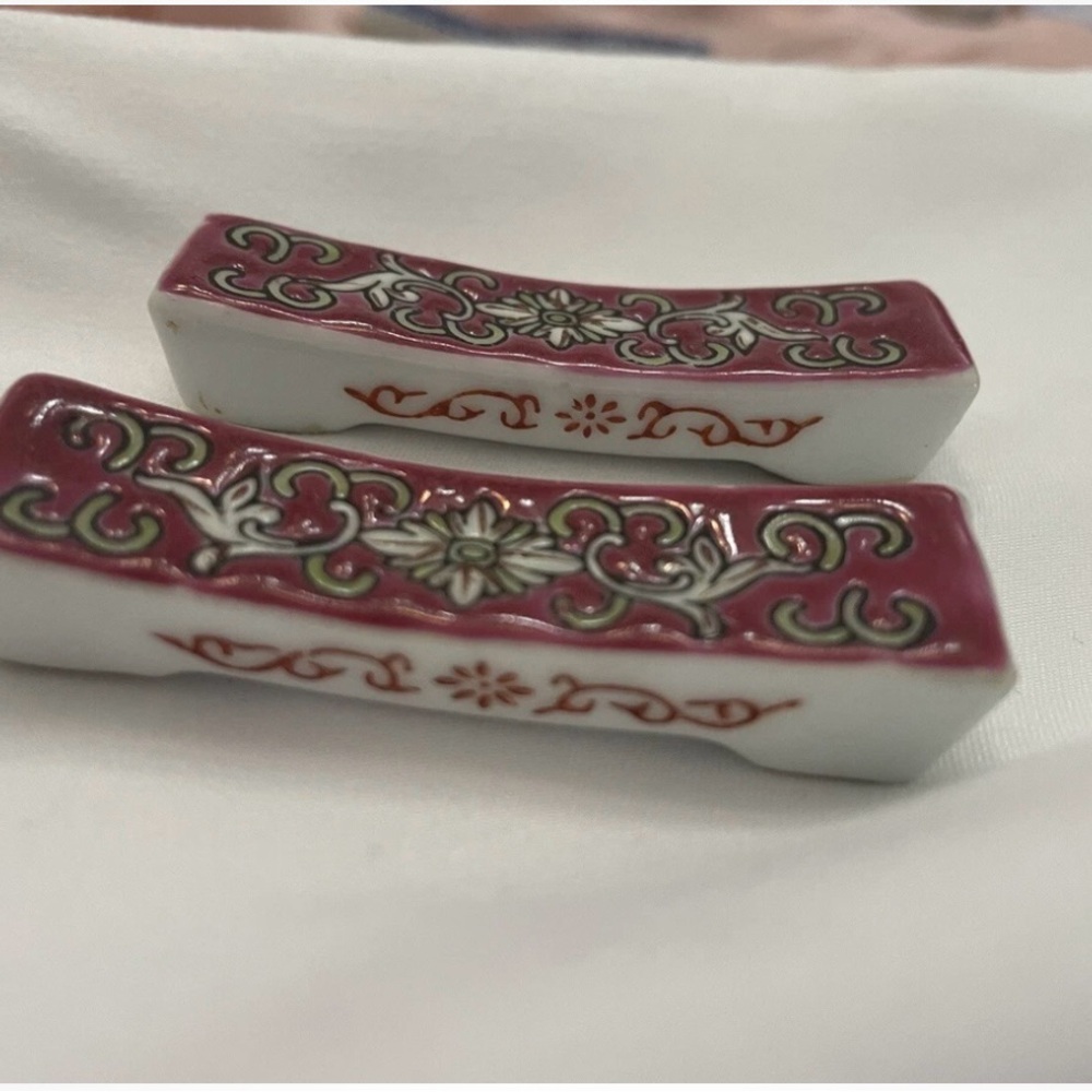 Vintage- Marked Hashioki Chopstick holders
